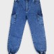 Τζην παντελόνι cargo | DARK BLUE DENIM Τζην παντελόνι cargo | DARK BLUE DENIM