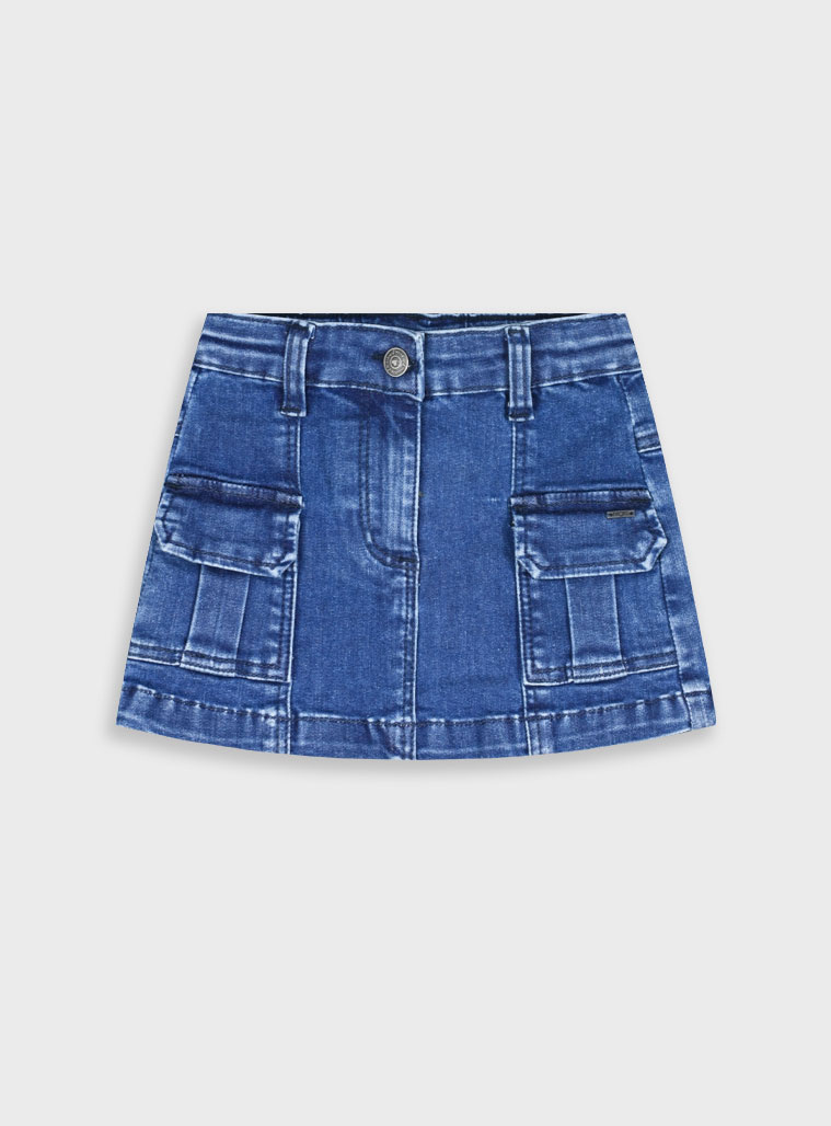 Τζην φούστα | DARK BLUE DENIM