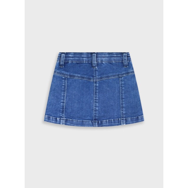 Denim skirt | DARK BLUE DENIM