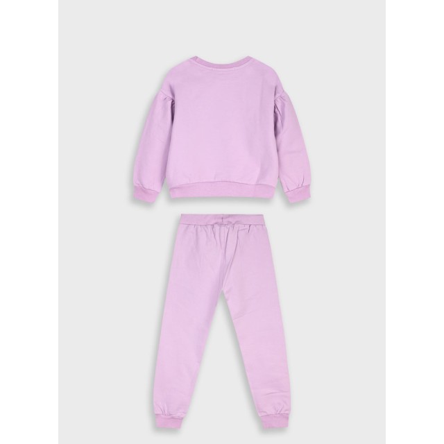 Tracksuit with embroidery | LILAC