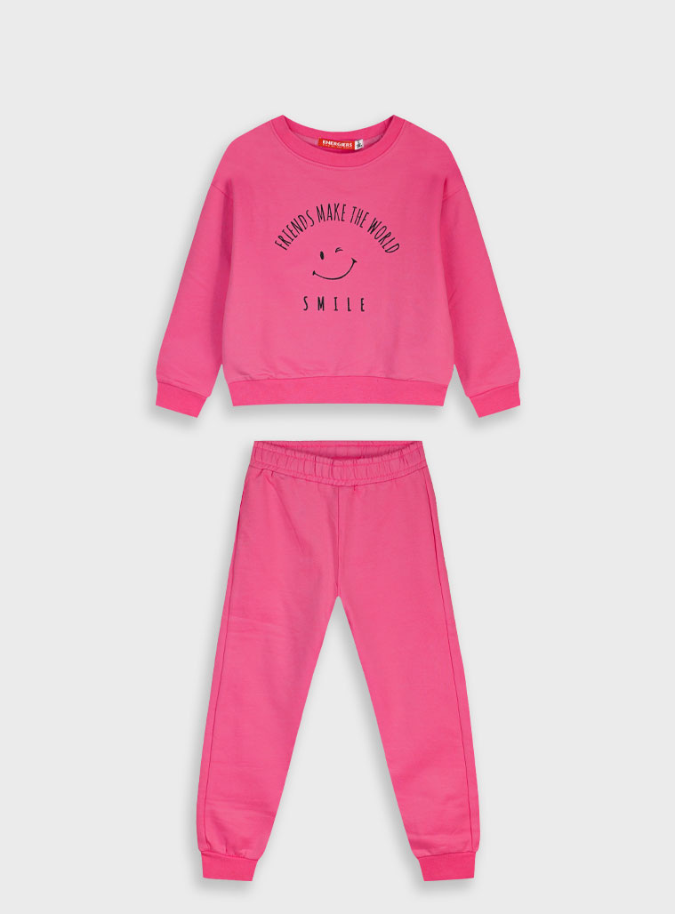 Tracksuit with print | FUCSHIA Tracksuit with print | FUCSHIA