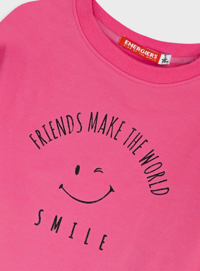 Tracksuit with print | FUCSHIA Tracksuit with print | FUCSHIA