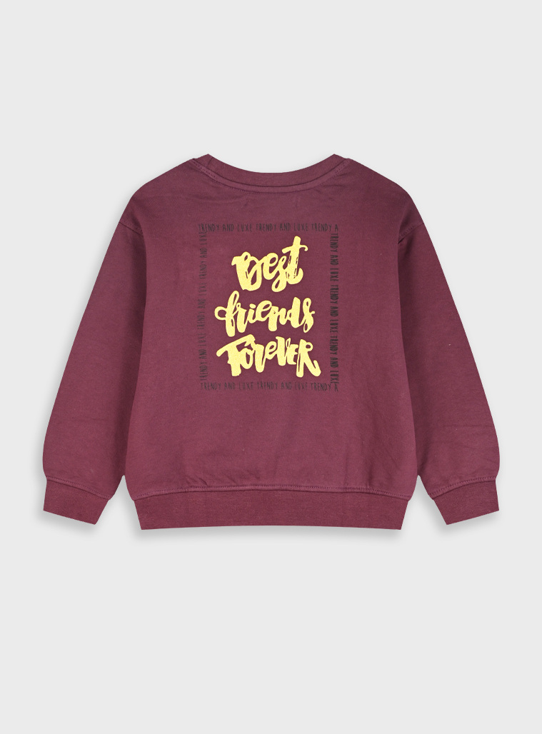 Sweatshirt | BURGUNDY