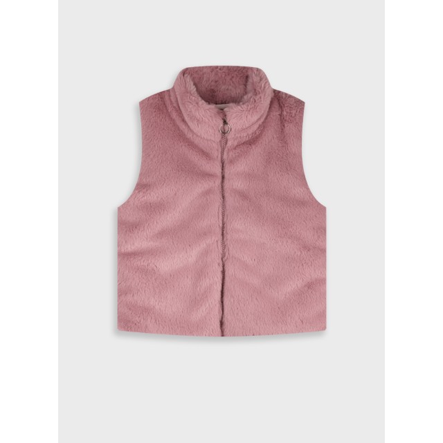Sleeveless jacket | ROSE PETAL
