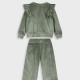 Velour set | Kaki