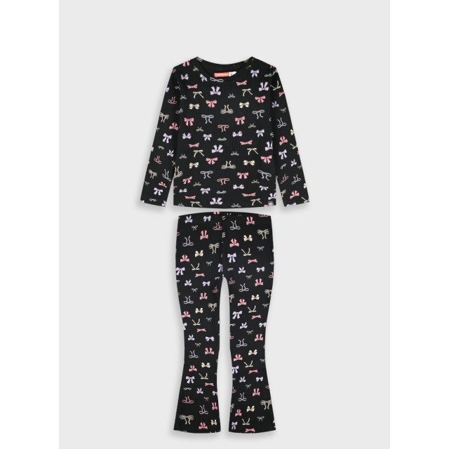 Ribbed set | ALL OVER PRINT