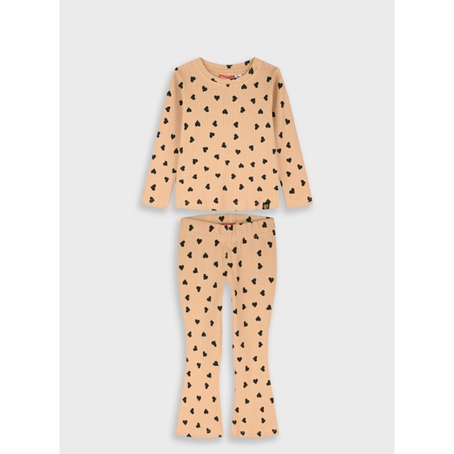 Ribbed set | ALL OVER PRINT
