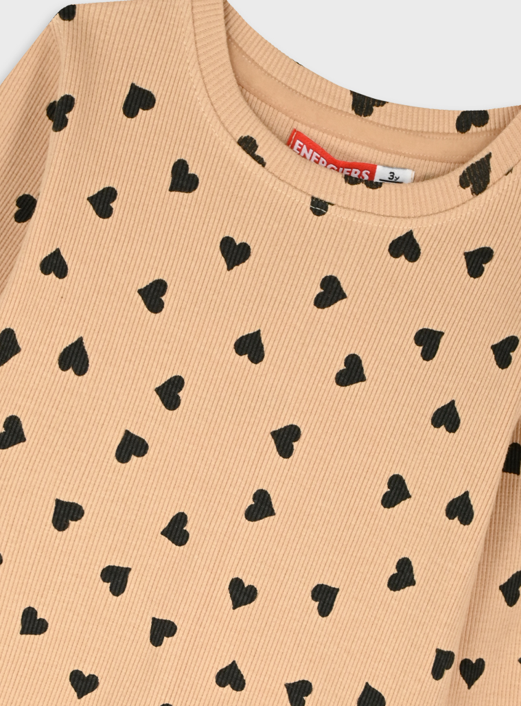Ribbed set | ALL OVER PRINT
