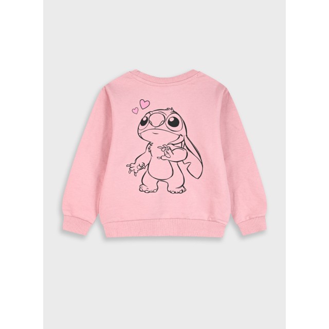 Stitch μπλούζα | ΣΚΟΝΙΣΜΕΝΟ ΡΟΖ