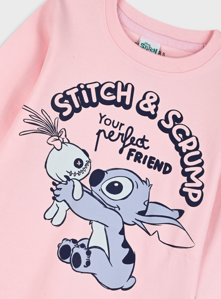 Stitch πυζάμα | ΡΟΖ