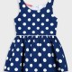 Polka dot dress for girls | INDIGO