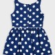 Polka dot dress for girls | INDIGO