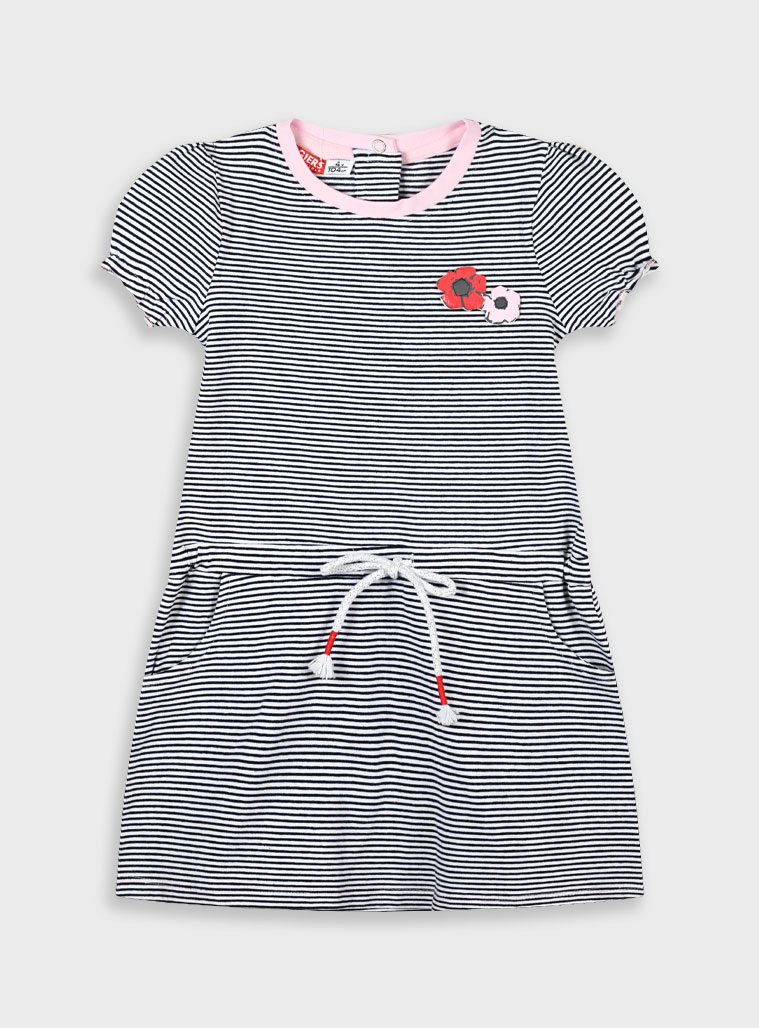 Striped dress for girls | STRIPPED PRINT