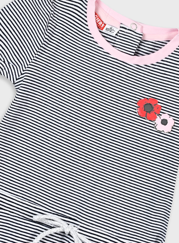 Striped dress for girls | STRIPPED PRINT