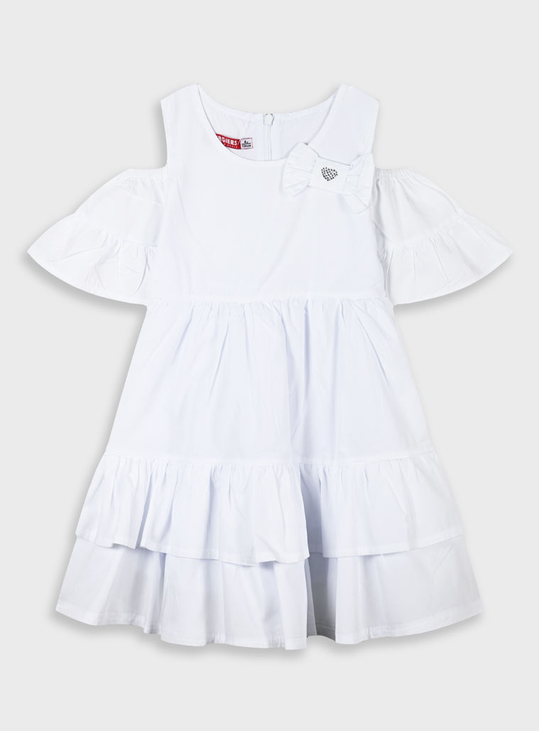 Dress for girls | WHITE