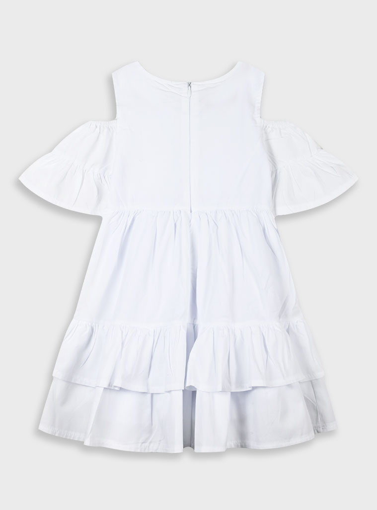 Dress for girls | WHITE
