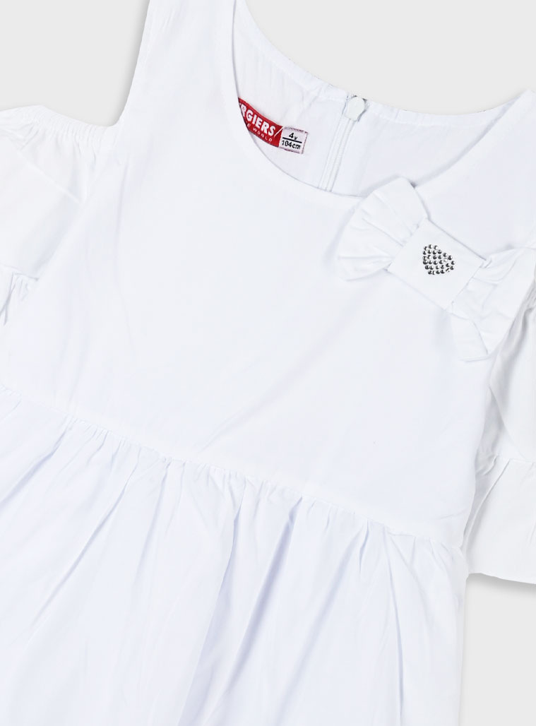 Dress for girls | WHITE