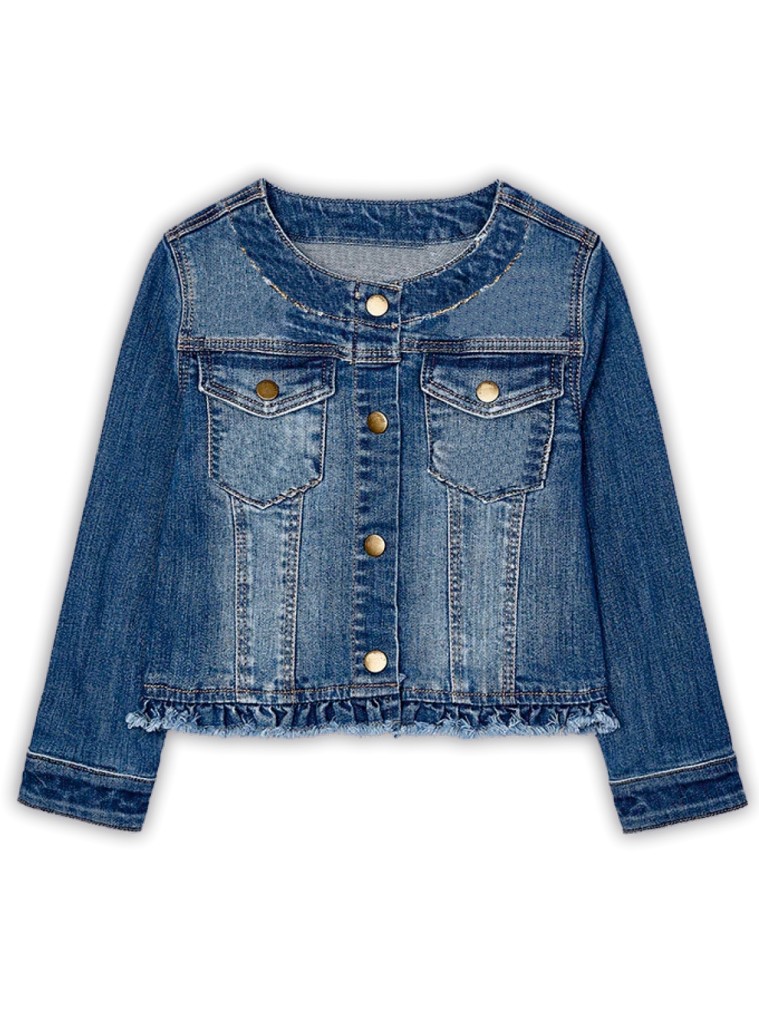 Girl΄s jean jacket | BLUE DENIM