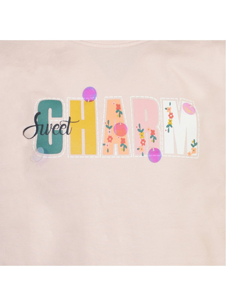 Blouse print Charm | PINK