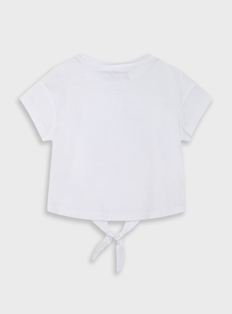 Μπλούζα με τύπωμα για κορίτσι | ΛΕΥΚΟ