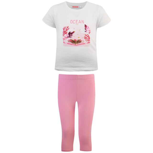 Jersey set print bottom sea | DAHLIA