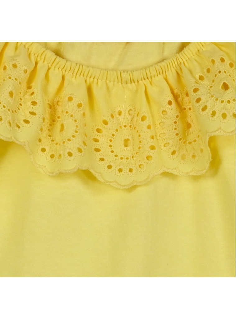 Girl΄s 2 piece set with floral culottes | FLORAL