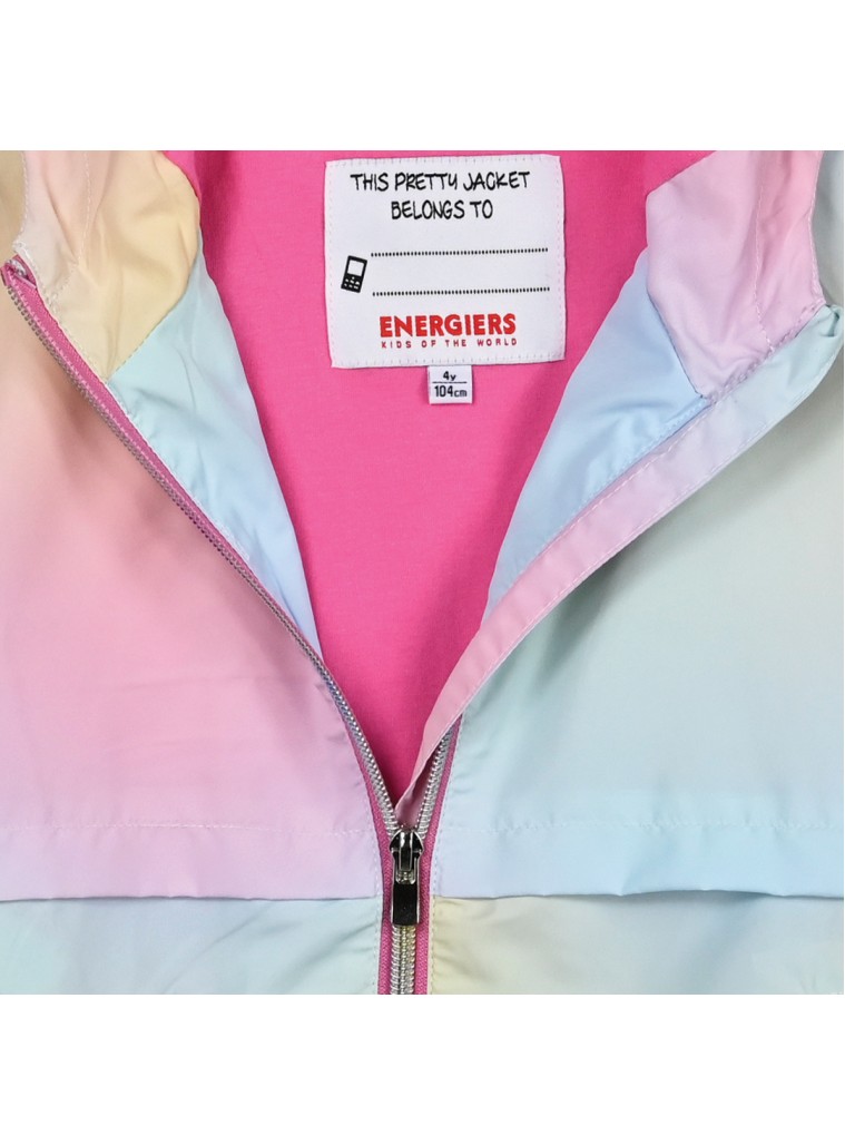 Girl΄s gradient jacket with hood | DEGRADE