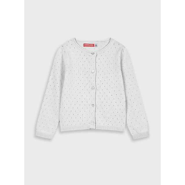 Cardigan for girls | ECRU