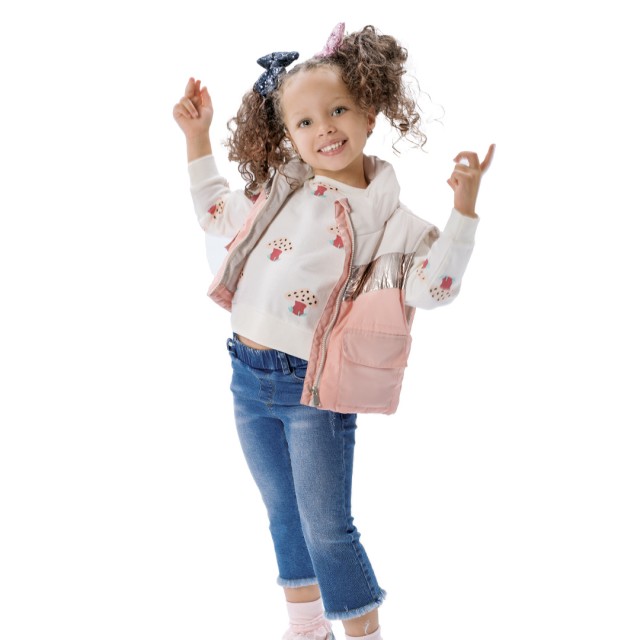 Παιδικό τζην παντελόνι για κορίτσι | ΜΠΛΕ ΤΖΗΝ