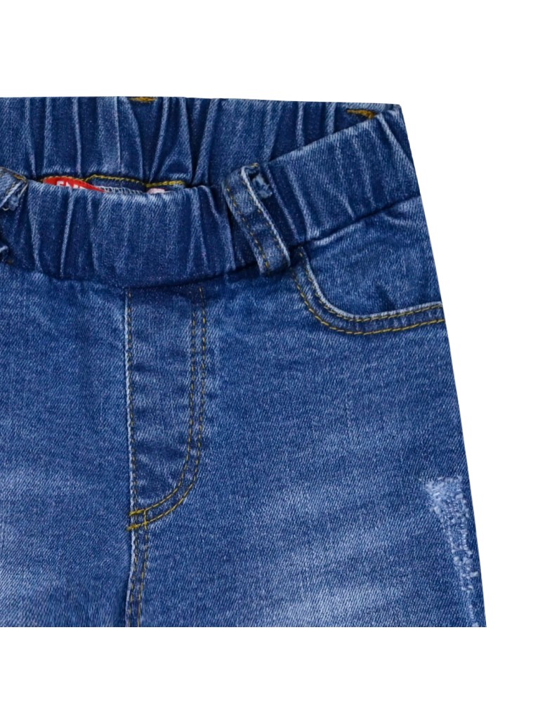 Παιδικό τζην παντελόνι για κορίτσι | ΜΠΛΕ ΤΖΗΝ