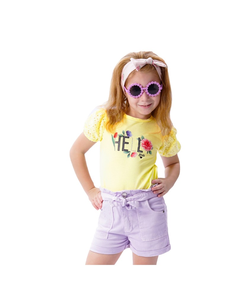 Παιδικό σετ 2 τεμάχια με τύπωμα για κορίτσι | ΛΙΛΑ