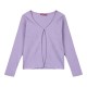 Girl΄s ribbed jacket | LILAC