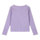 Girl΄s ribbed jacket | LILAC