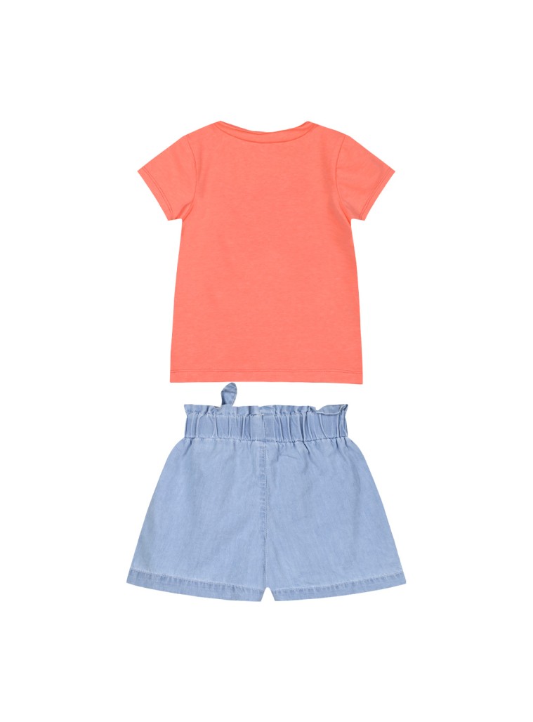 Παιδικό σετ 2 τεμάχια με τύπωμα για κορίτσι | ΜΠΛΕ ΤΖΗΝ