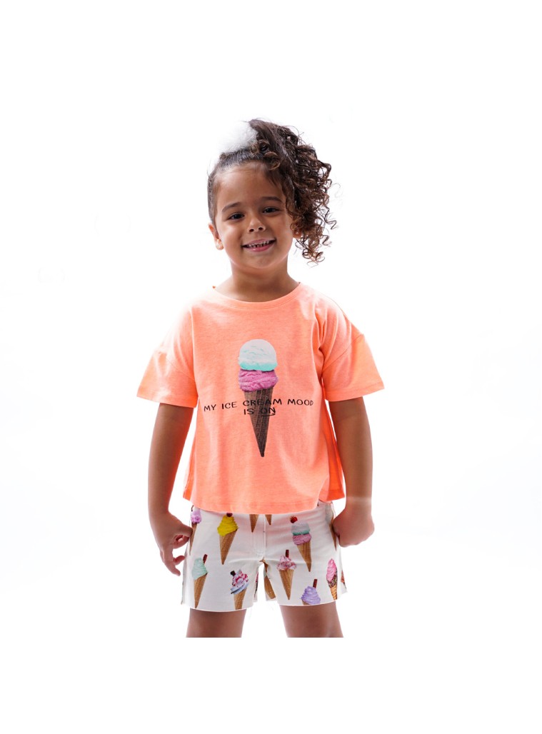 Παιδικό σετ 2 τεμάχια με τύπωμα για κορίτσι | ΕΜΠΡΙΜΕ