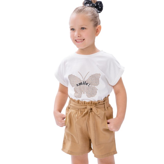 Παιδικό σετ 2 τεμάχια με στρας για κορίτσι | ΣΟΚΟΛΑΤΙ