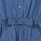 Girl΄s jean romper | BLUE DENIM