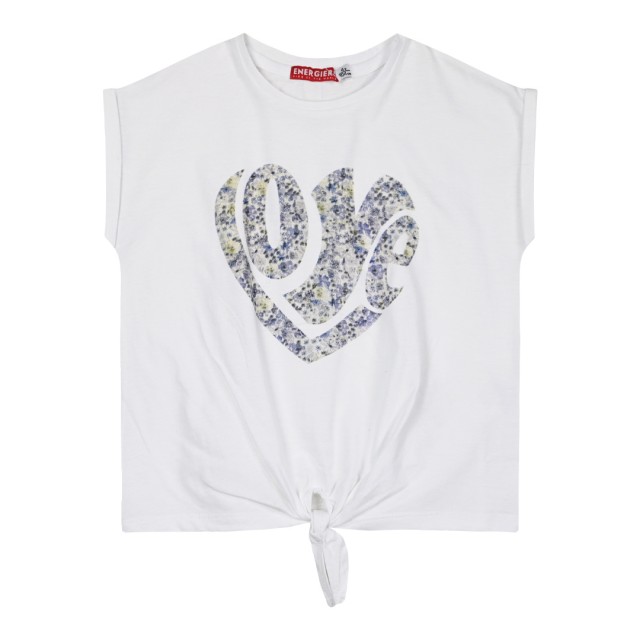 Girl΄s sleeveless shirt with print | LIGHT BLUE