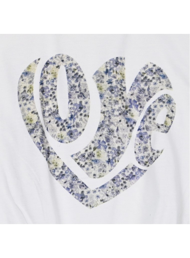 Girl΄s sleeveless shirt with print | LIGHT BLUE