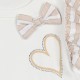 Girl΄s 2 piece set with details | BEIGE