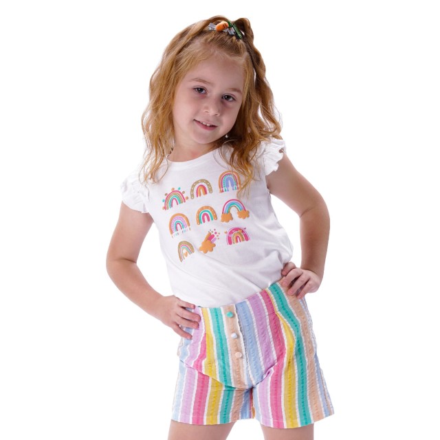 Παιδικό σετ 2 τεμάχια με τύπωμα για κορίτσι | ΡΙΓΕ