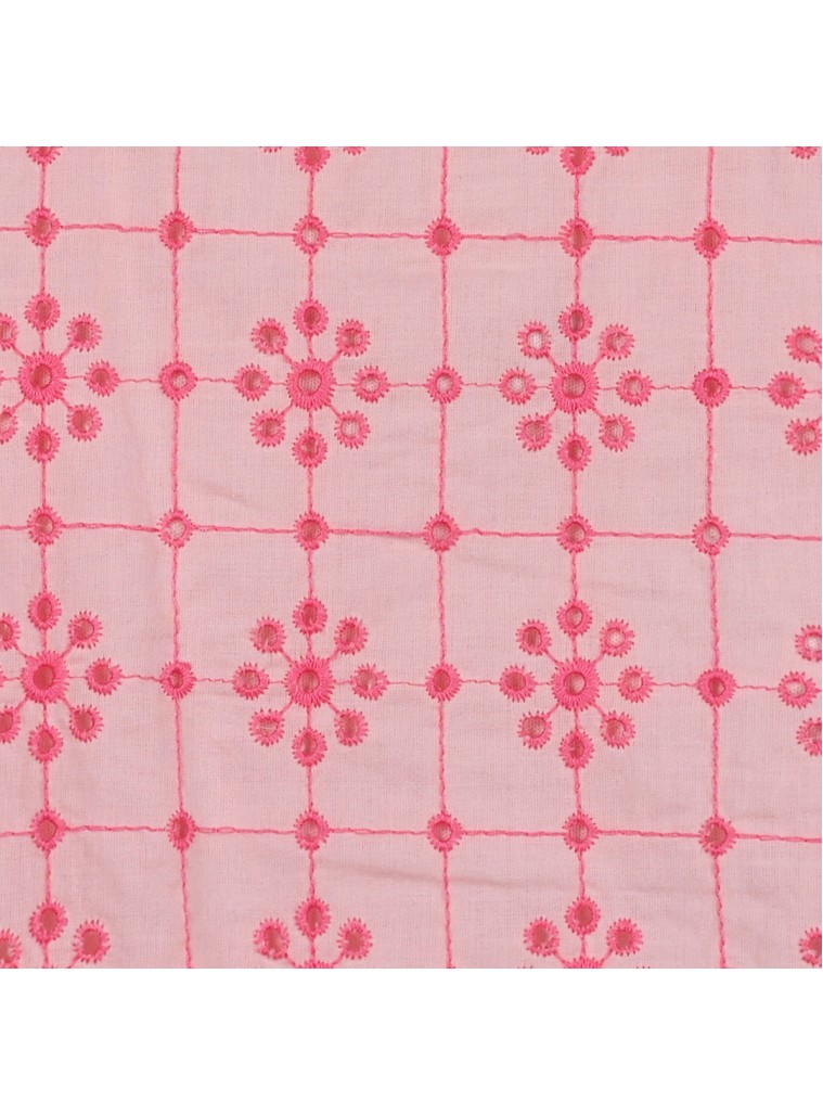 Girl΄s 2 piece set with embroidery | PINK