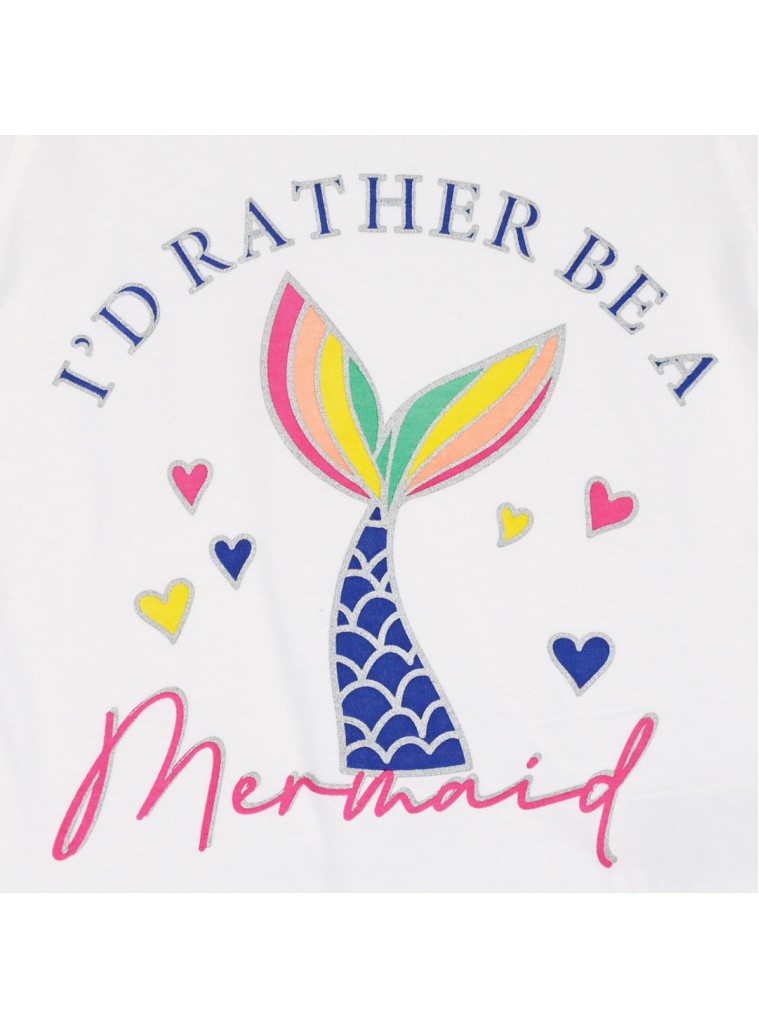 Παιδική μπλούζα με τύπωμα για κορίτσι | ΛΕΥΚΟ