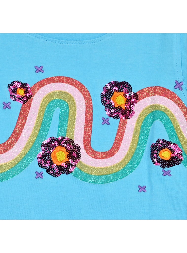 Παιδικό σετ 2 τεμάχια με γκλίτερ τύπωμα για κορίτσι | ΕΜΠΡΙΜΕ