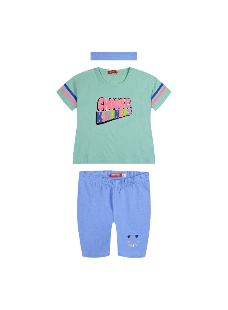 Παιδικό σετ 3 τεμάχια με τύπωμα για κορίτσι | BLUE DREAM