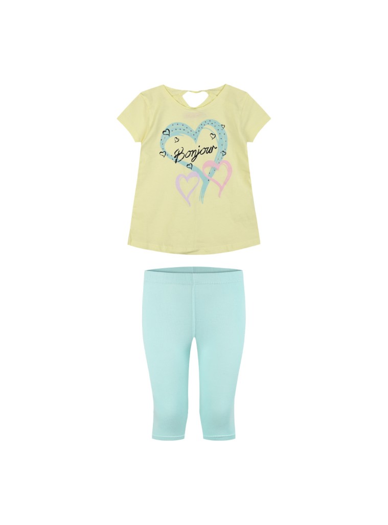 Παιδικό σετ 2 τεμάχια με τύπωμα για κορίτσι | ΒΕΡΑΜΑΝ