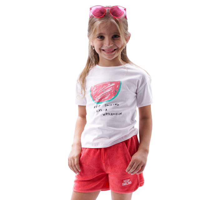 Παιδικό σετ 2 τεμάχια με τύπωμα για κορίτσι | ΓΛΥΚΟ ΚΟΡΑΛΛΙ