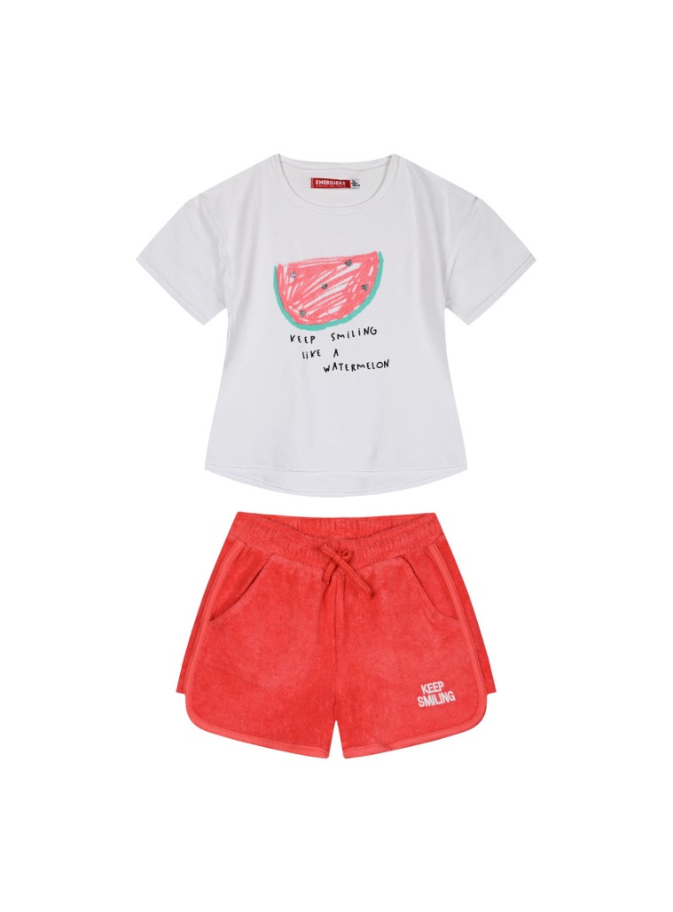 Παιδικό σετ 2 τεμάχια με τύπωμα για κορίτσι | ΓΛΥΚΟ ΚΟΡΑΛΛΙ