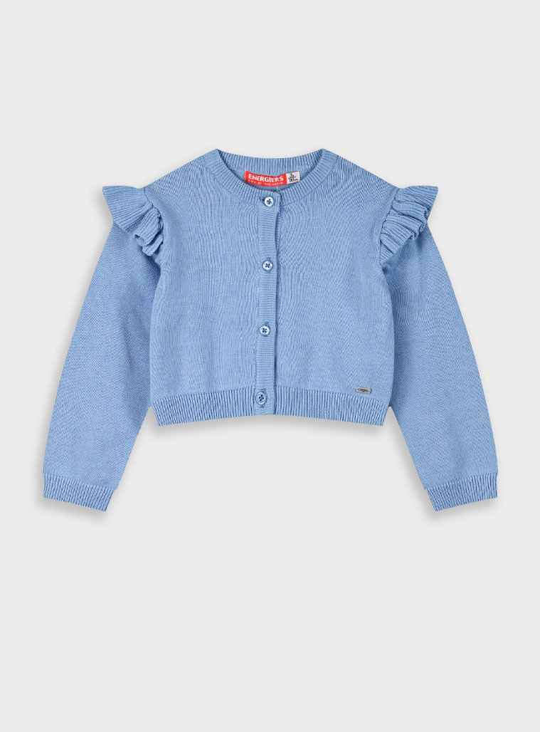 Cardigan for girls | LIGHT BLUE