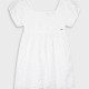 Κιπούρ φόρεμα για κορίτσι | ΛΕΥΚΟ